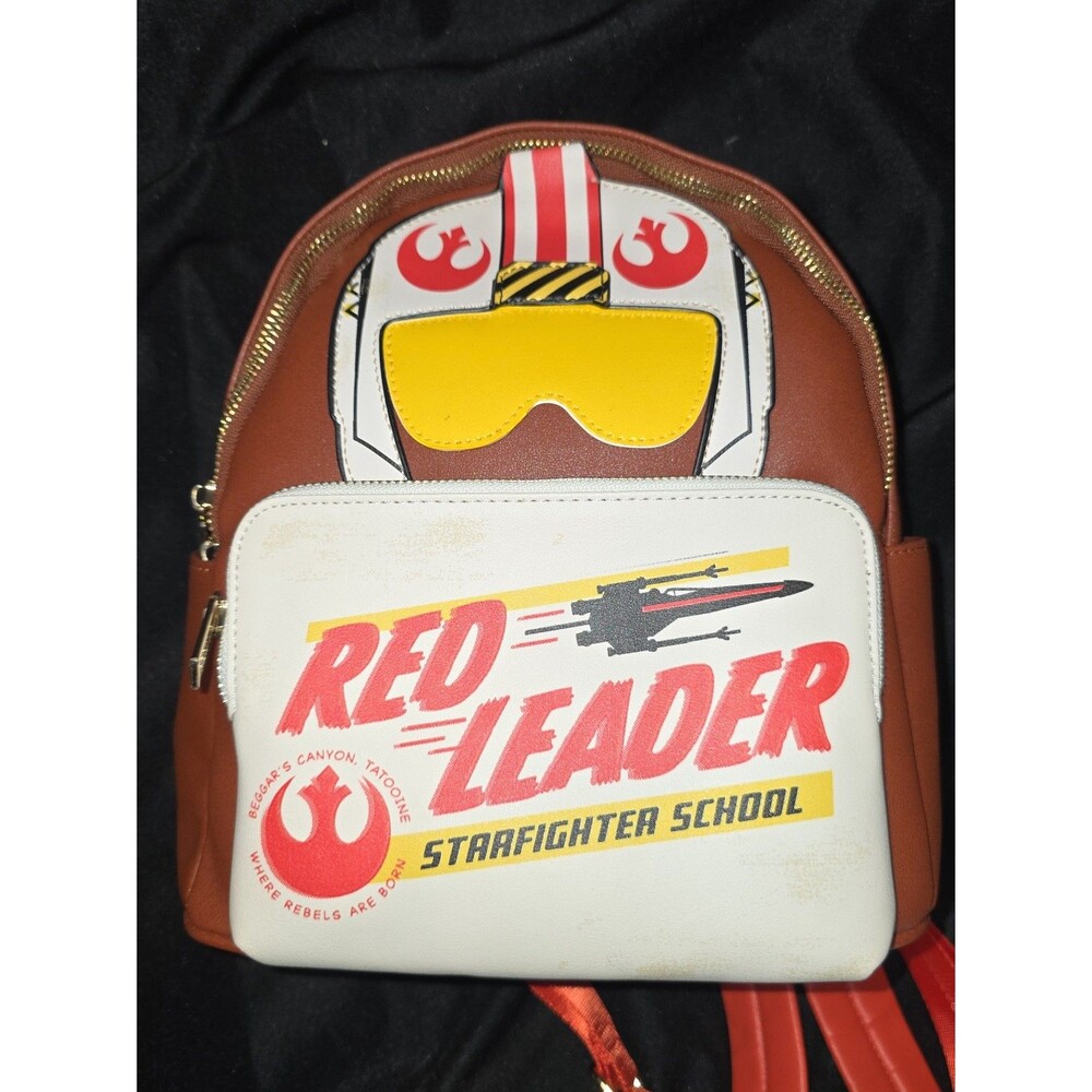 NWOT Danielle Nicole Disney star wars red baron mini backpack purse bookbag!
